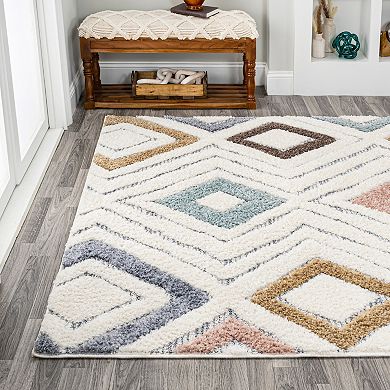 Amira Diamond High-low Area Rug