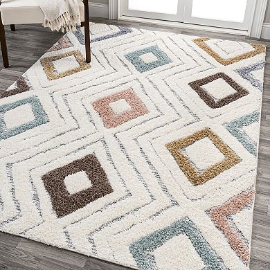 Amira Diamond High-low Area Rug