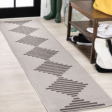 Vinales Diamond Stripe Indoor/outdoor Area Rug