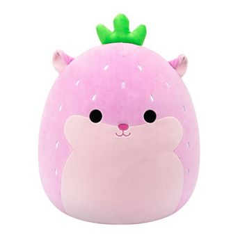Squishmallows Davi the Strawberry Hamster 8-inch Plush Toy