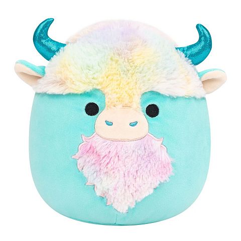Детские мягкие игрушки Squishmallows Ray-Ray the Buffalo 8-inch Plush Toy