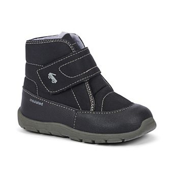 See Kai Run Blake Kids Insulated Ankle Slip-On Boots