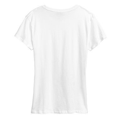 Women's Disney's Mickey Mouse USA Ski Team Graphic Tee