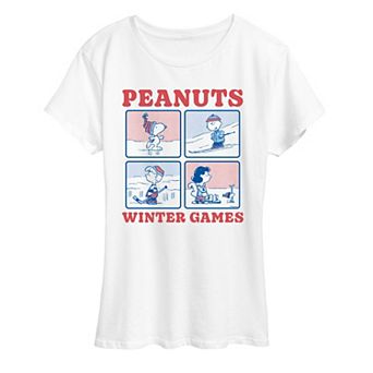 Women's Peanuts Winter Games Graphic Tee