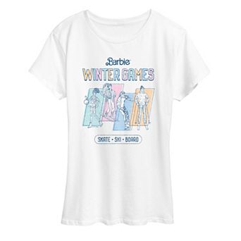 Women's Barbie Distressed Graphic Tee