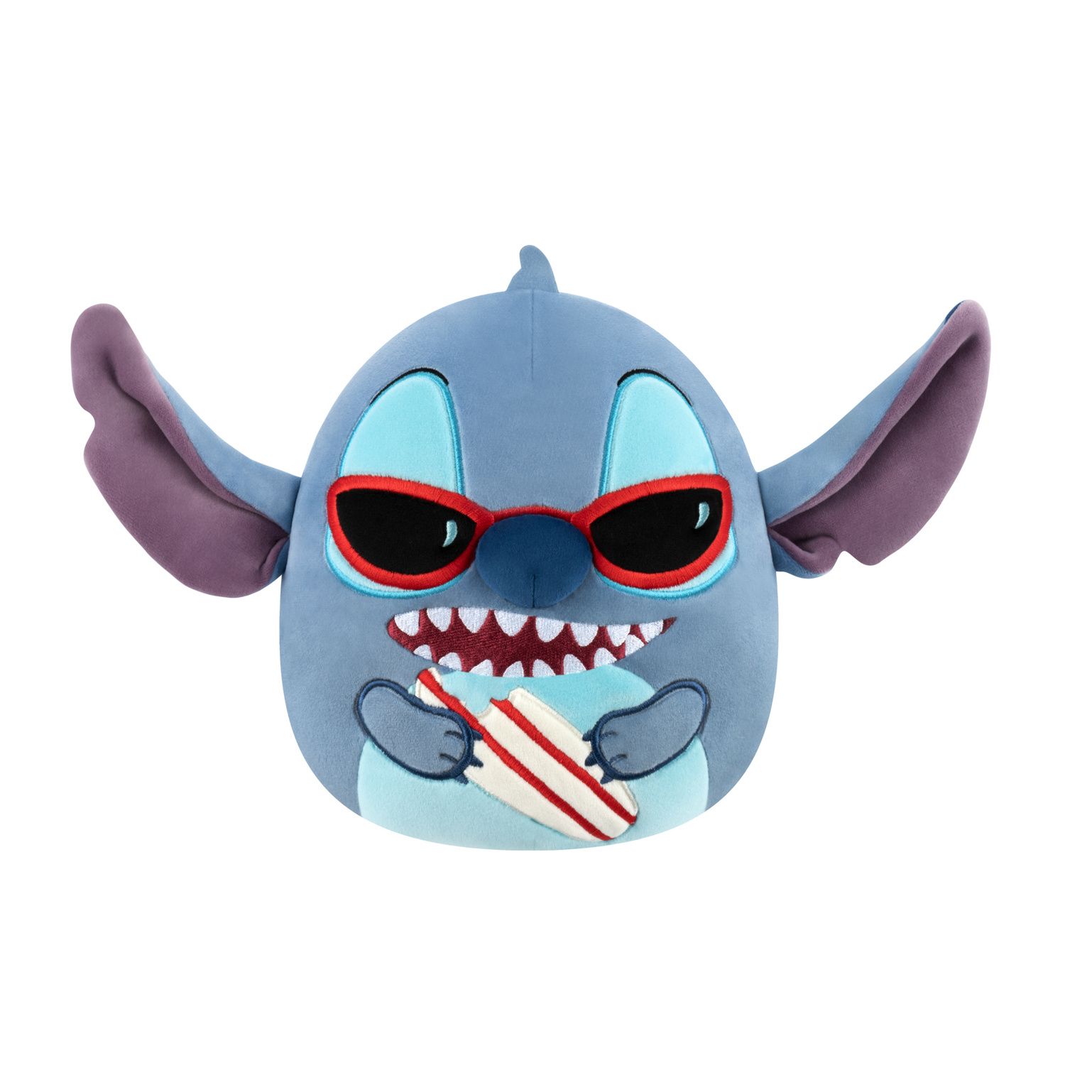 Детские мягкие игрушки Squishmallows Disney's Stitch With Surfboard Plush Toy