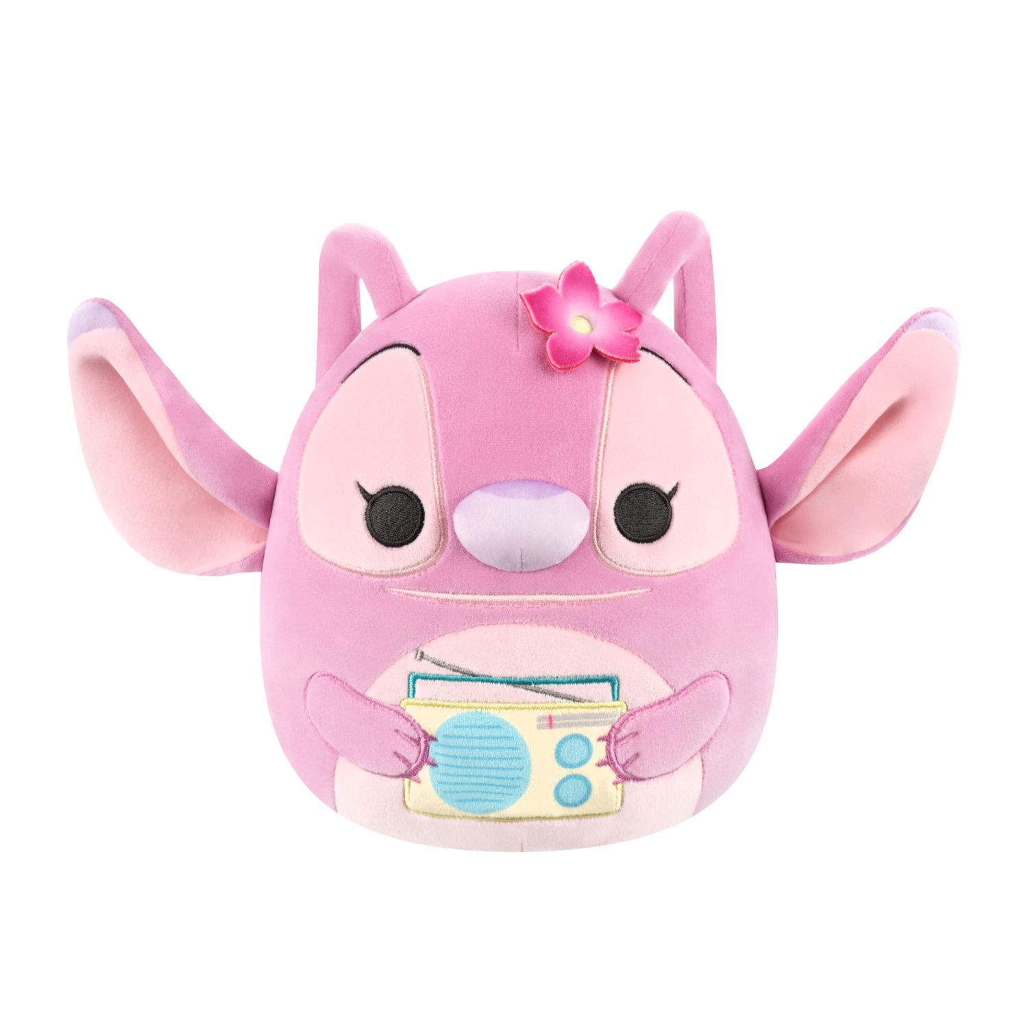 Детские мягкие игрушки Squishmallows Disney's Angel with Boombox Plush Toy