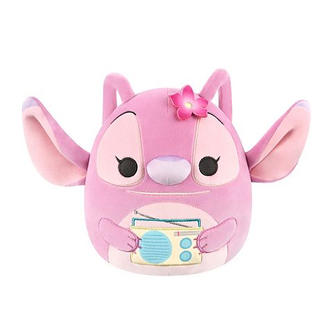 Детские мягкие игрушки Squishmallows Disney's Angel with Boombox Plush Toy