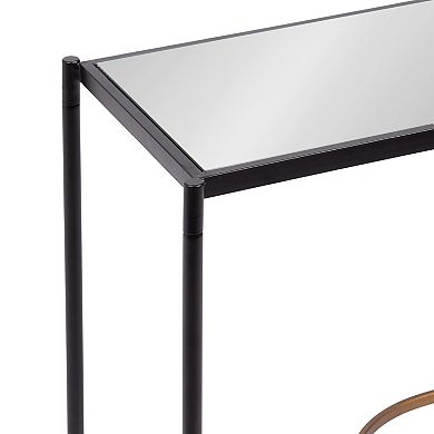 Catriona Side Table Mirror and Metal