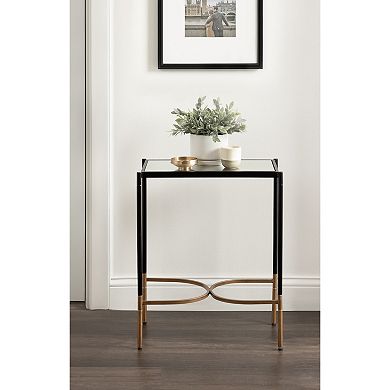 Catriona Side Table Mirror and Metal