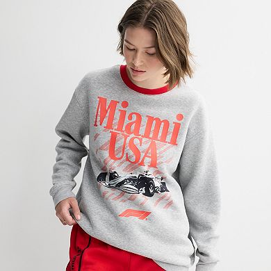Juniors' Formula 1 Miami Fleece Sweatshirt