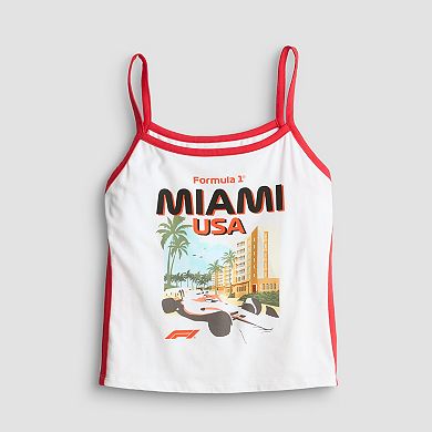 Juniors' FORMULA 1 MIAMI Graphic Tank Top