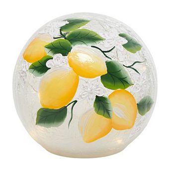 Studio 66 Lemon Crush Orb Light-Up Table Decor