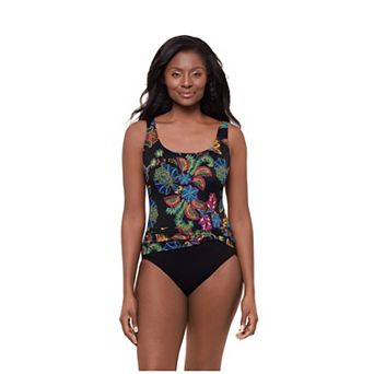 Women's Great Lengths Majorelle Garden Pull Up Sash One-Piece Swimsuit