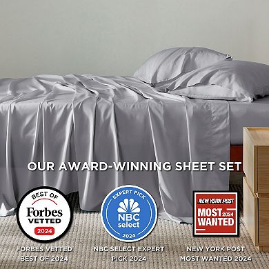 Bedsure 3-pc. Viscose from Bamboo Twin Sheet Set with Pillowcase