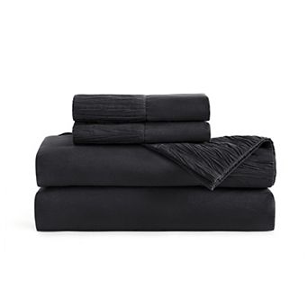 Bedsure Solid Embossed Sheet Set