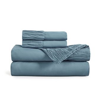 Bedsure Solid Embossed Sheet Set