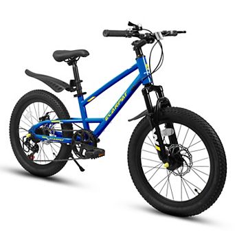 LOVMOR 20 Inch Kids Mountain Bike 612 Years 7 Speed Front Suspension