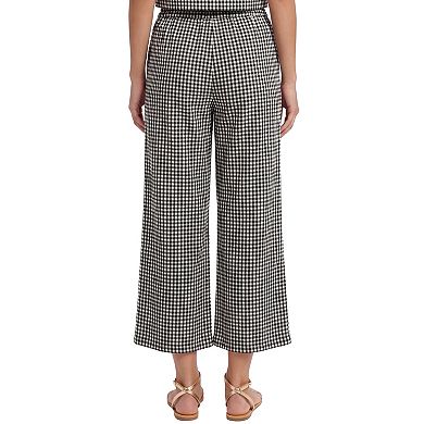 Women's Kittenish Cropped Pleated Pants