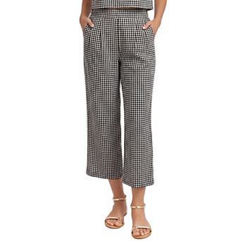 Women's Kittenish Cropped Pleated Pants