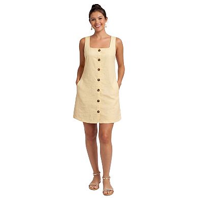 Women's Kittenish Square Neck Mini Dress