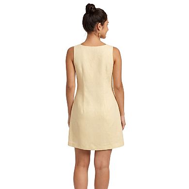Women's Kittenish Square Neck Mini Dress