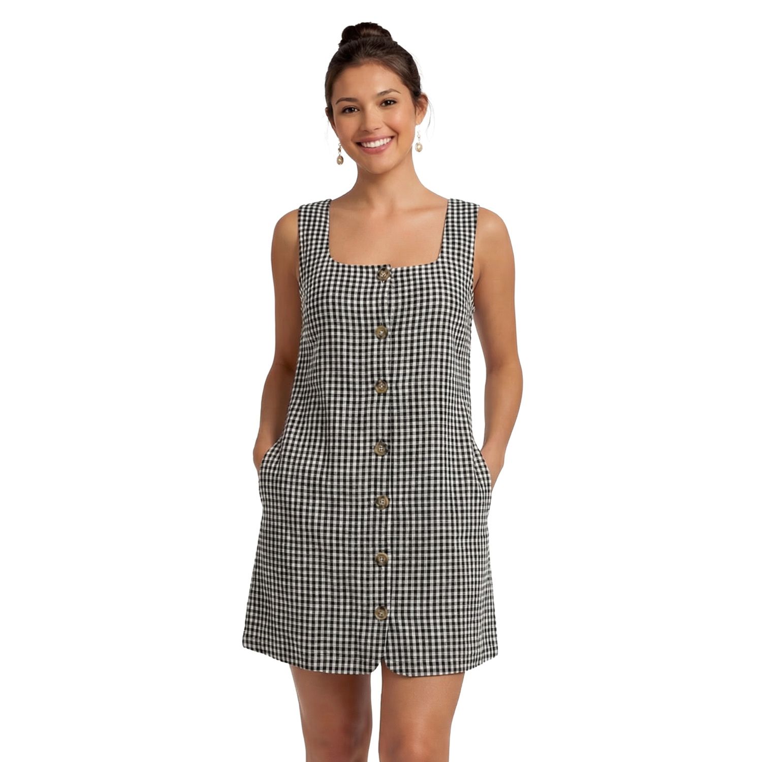 Женские платья Kittenish Squareneck Mini Dress
