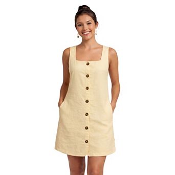 Women's Kittenish Square Neck Mini Dress