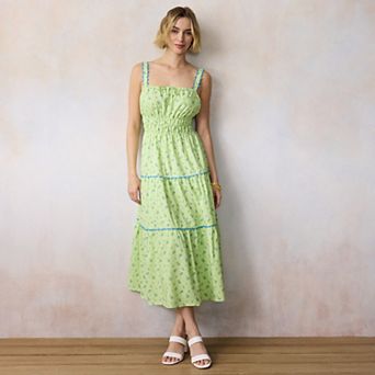 Women's LC Lauren Conrad Shirred Maxi Dress