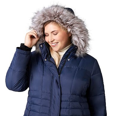 Free Country Women's Plus Size Full Length Splendor Down Jacket