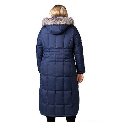 Free Country Women's Plus Size Full Length Splendor Down Jacket