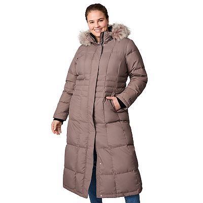 women's plus size winter dress coats Agnes Orinda Fashion Double Breasted with Pockets Warm Pea 3X Hot Pink down collar and single Women Long Winter Coats Lightweight