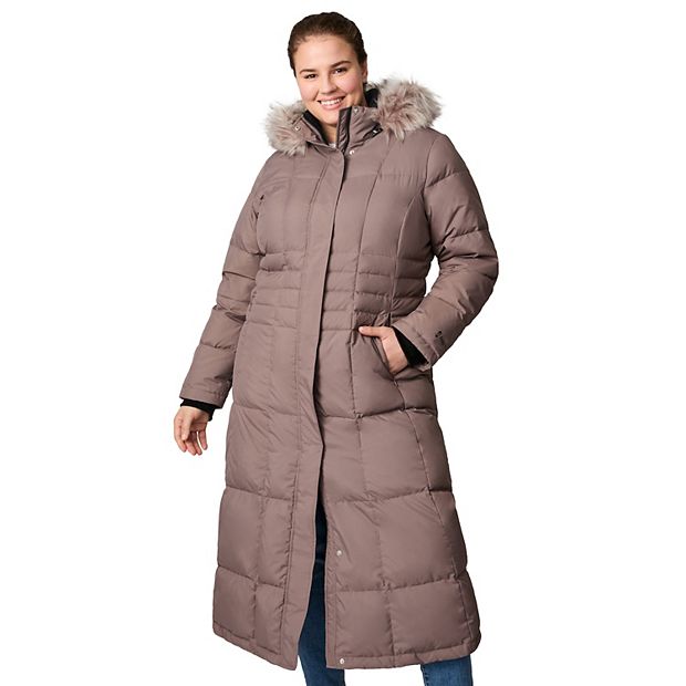 Free Country Women's Plus Size Full Length Splendor Down Jacket