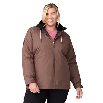 Free Country Women's Plus Size Back of Bell 3-in-1 Systems Jacket