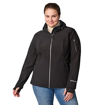 Free Country Women's Plus Size Aeris II Super Softshell® Jacket
