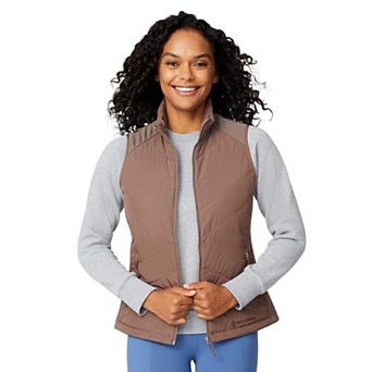 Free Country Women's Quilted Hybrid Vest