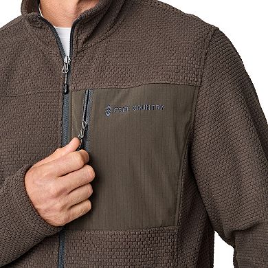 Free Country Men's Calabaza II Brick Fleece Jacket