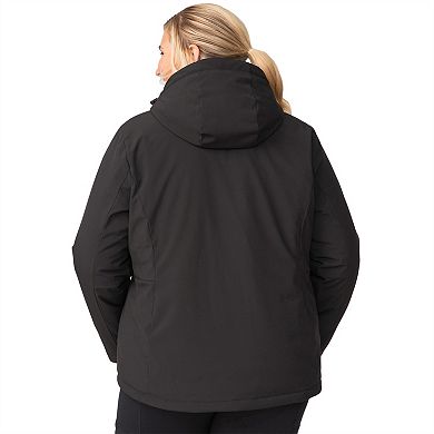 Free Country Women's Plus Size FreeCycle® Thermo Super Softshell® II Jacket