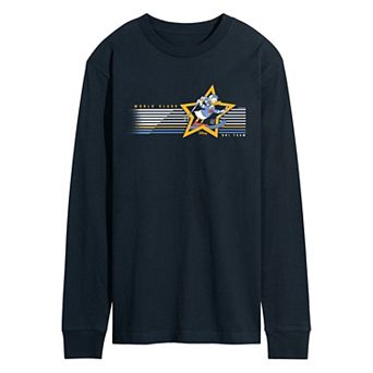 Men's Disney's Donald Duck World Class Ski Team Long Sleeve Graphic Tee