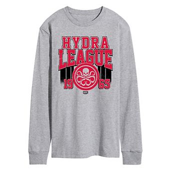Men's Marvel Hydra League 1965 Long Sleeve Graphic Tee