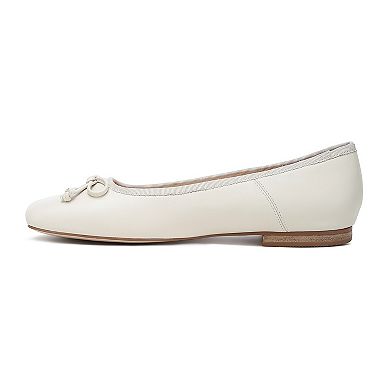Rag & Co Lutten Women's Bow Accented Square-Toe Ballerina Flats