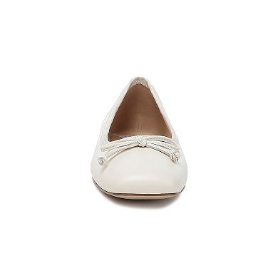 Rag & Co Lutten Women's Bow Accented Square-Toe Ballerina Flats