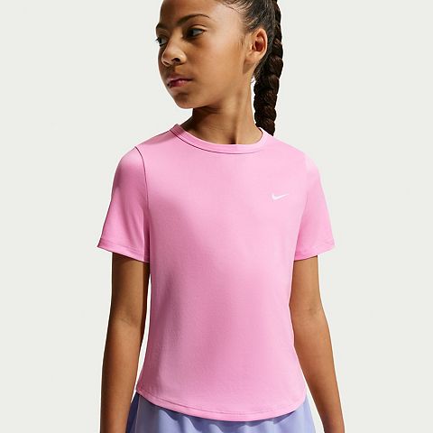 Топ для девочек Nike Dri-FIT с коротким рукавом