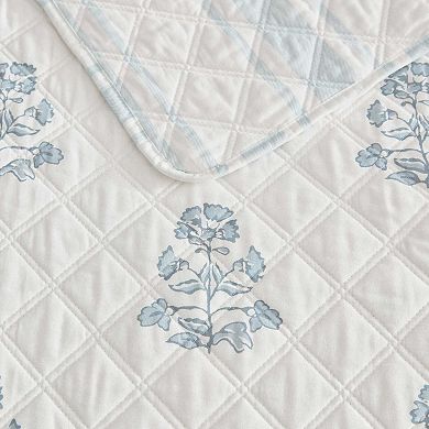 Martha Stewart Layered Branches Quilt Set