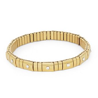 Nine West Gold Tone Stretch Bracelet