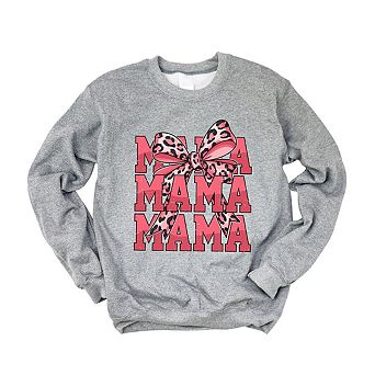 Coquette Mama Leopard Sweatshirt