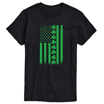 Men's Lucky USA Flag Graphic Tee