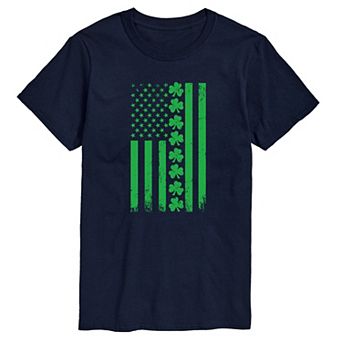 Men's Lucky USA Flag Graphic Tee
