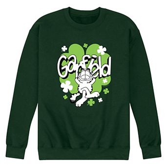 Men's Garfield Clovers Fleece Sweatshirt