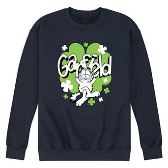 Men's Garfield Clovers Fleece Sweatshirt